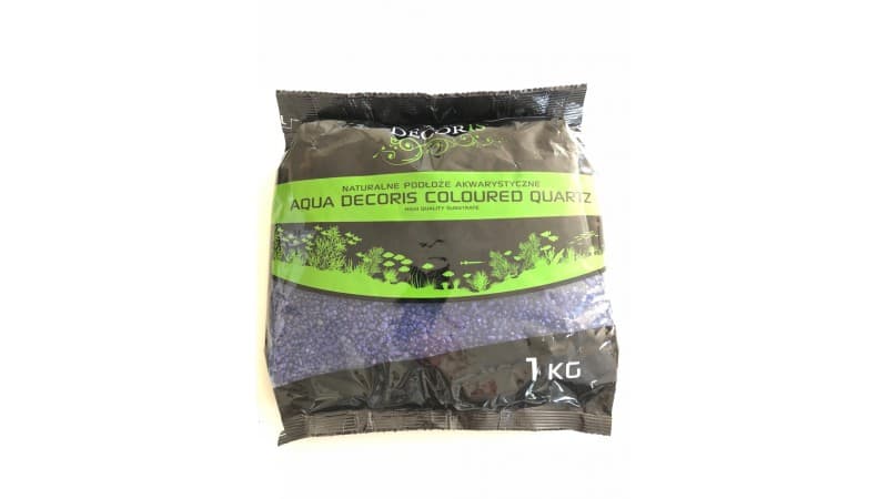 Натурален аквариумен субстрат AquaEL Aqua Decoris Gravel Purple 2-4mm 1kg