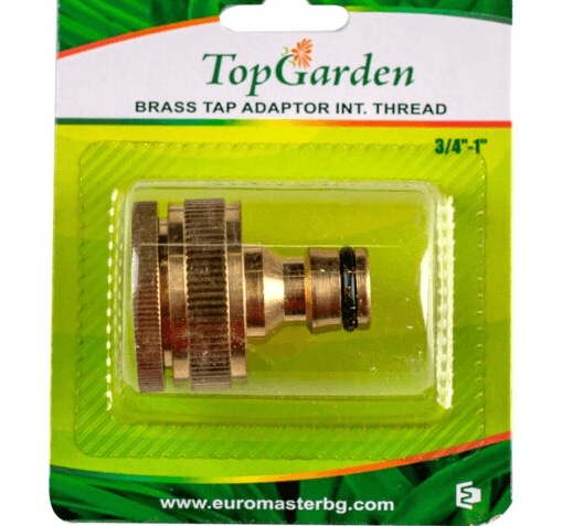 Месингов адаптор за кран TG400410 женски 3/4"-1"