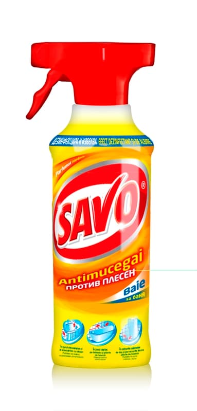 Спрей против мухъл за баня Savo