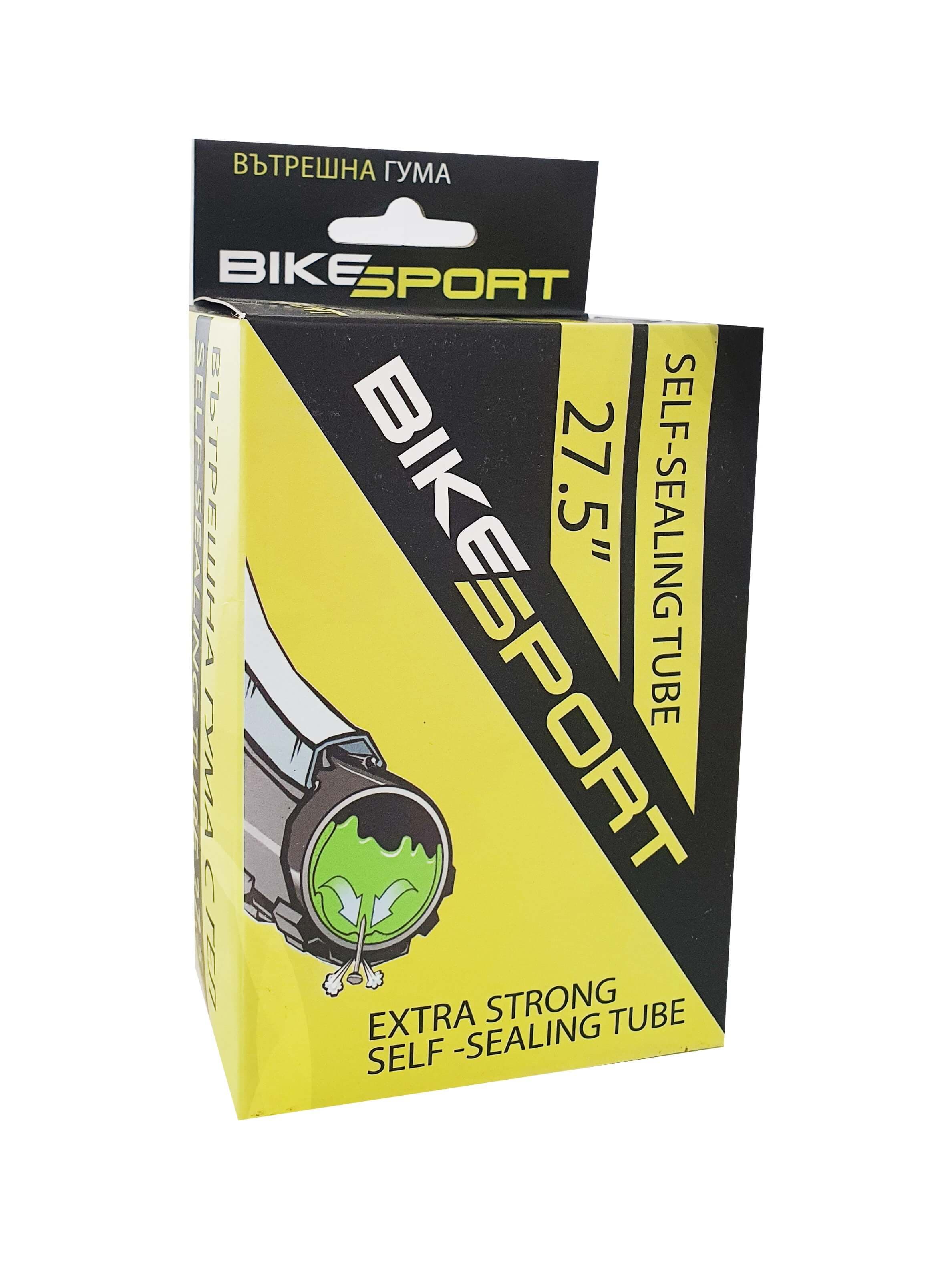 Вътрешна гума с гел Bikesport 27*1.95/2.125 AV 48
