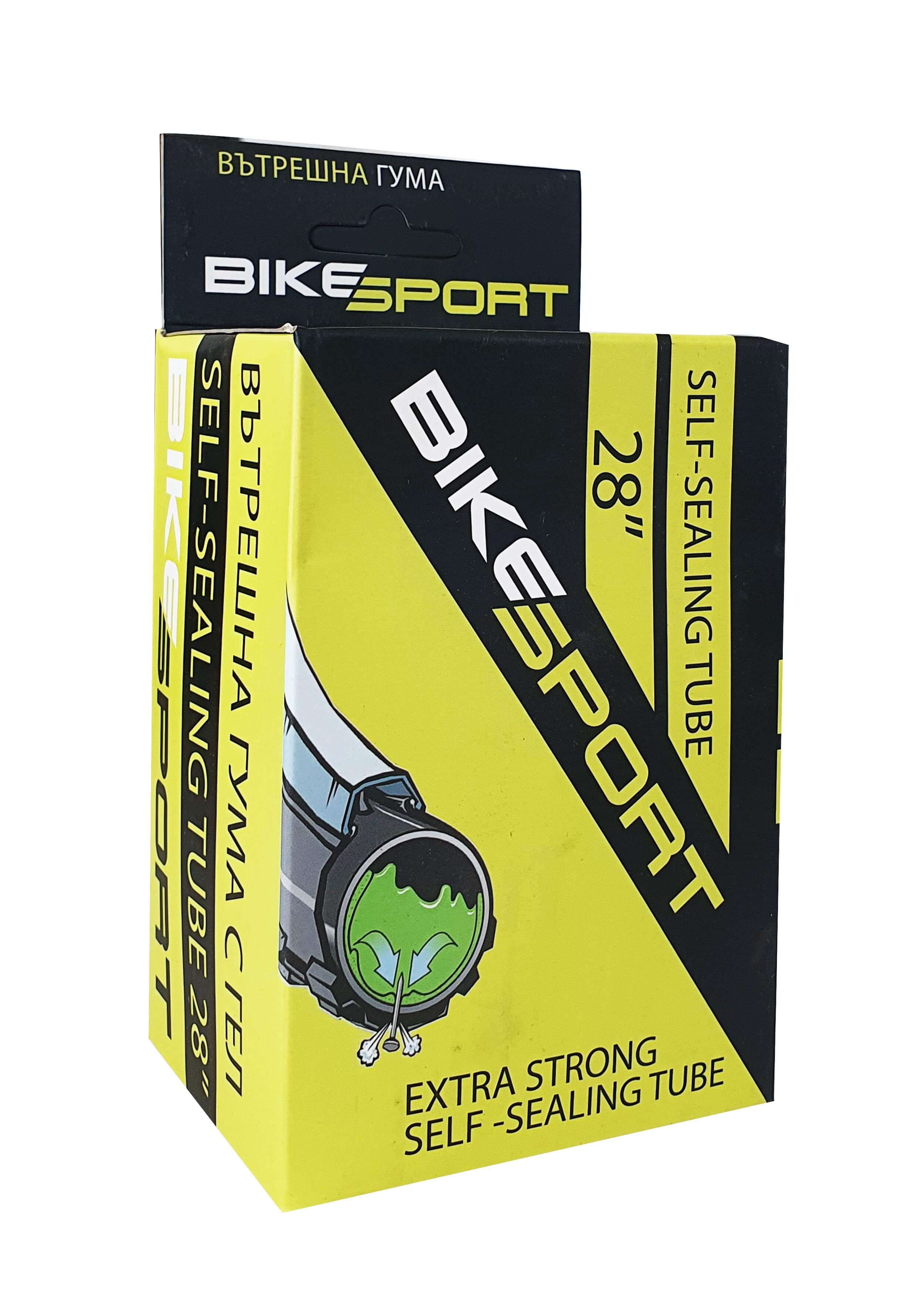 Вътрешна гума с гел Bikesport 28*1.95/2.125 AV 48
