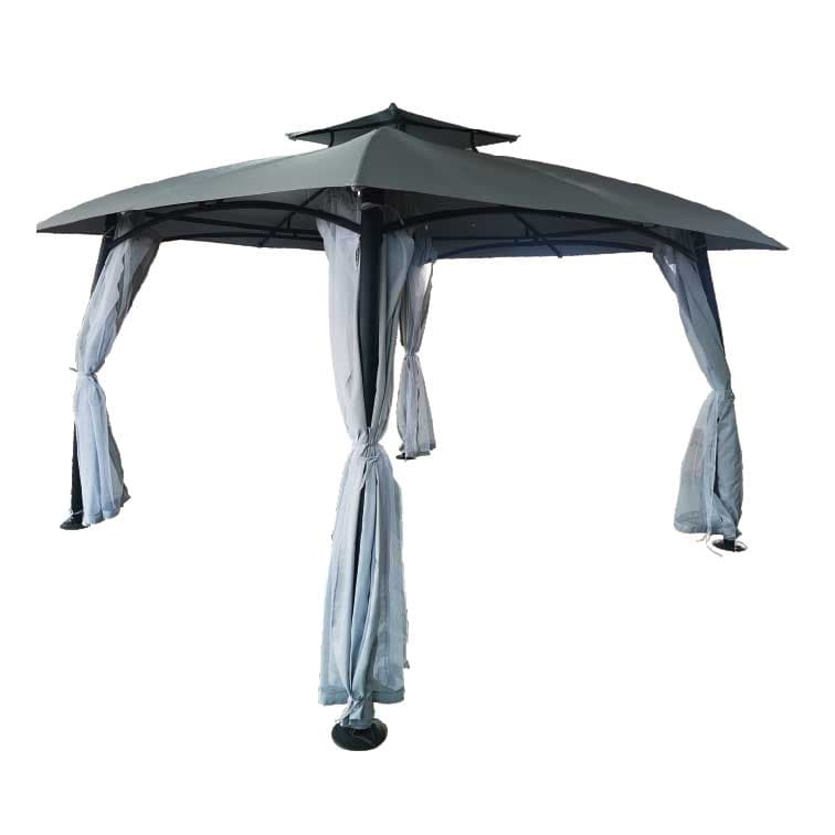 Метален павилион My Garden TLC172 сив 3,3x3,3m