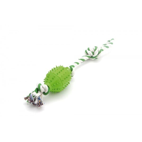 Играчка за кучета Comfy Toy Zibi Ball On Cord Green 45
