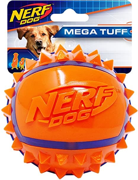 Играчка за кучета Nerf Two-Tone TPR Spike Ball / Large
