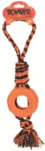 Играчка за кучета Zeus Bomber Rope War S 9.5x42сm
