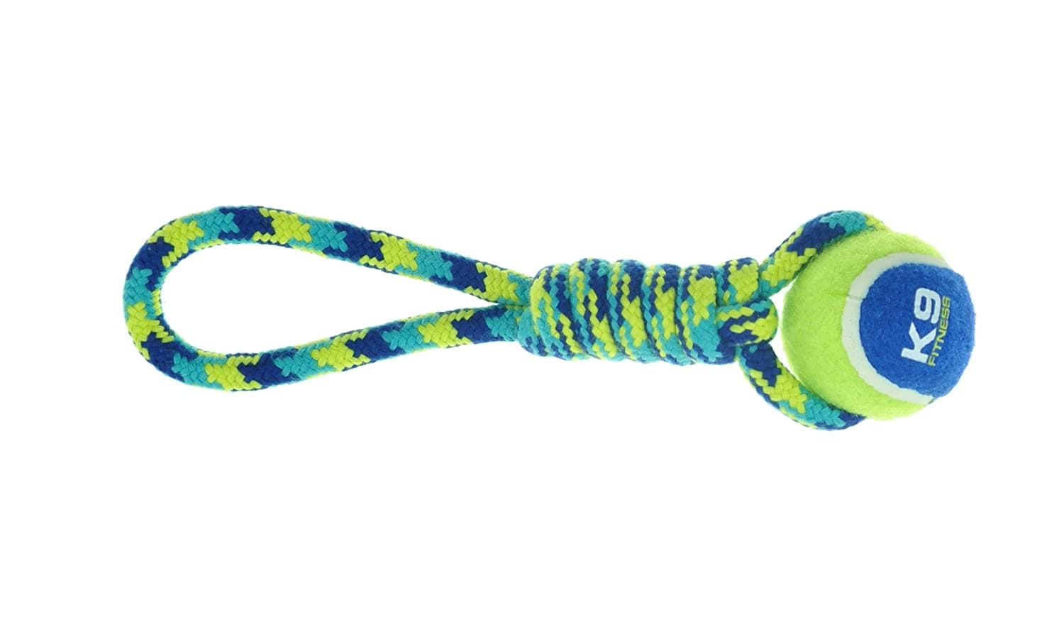 Играчка за кучета Zeus K9 Rope Tug W / Tennis Ball 43cm