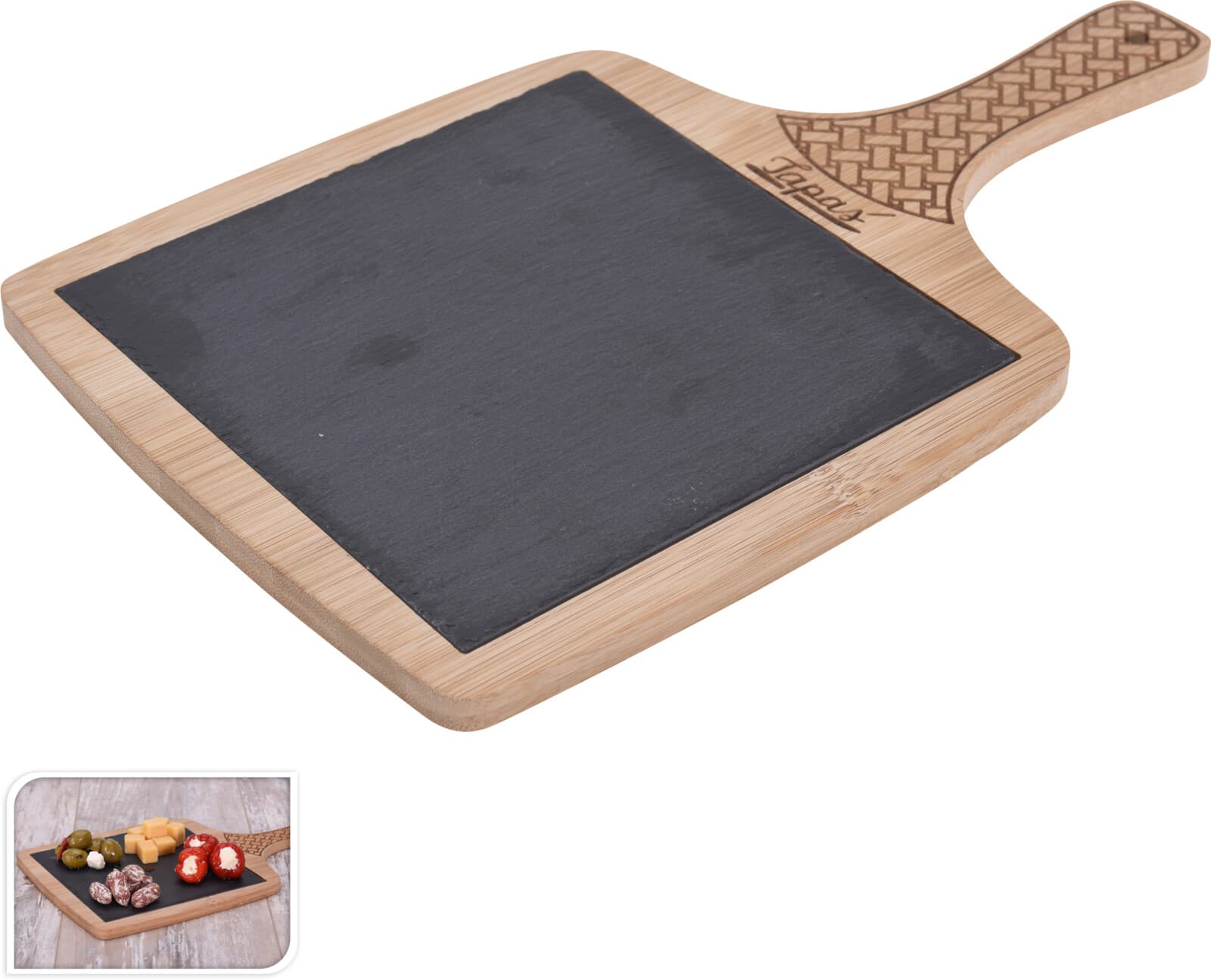 Дъска за сервиране Bamboo 35х20.5х1.5 см