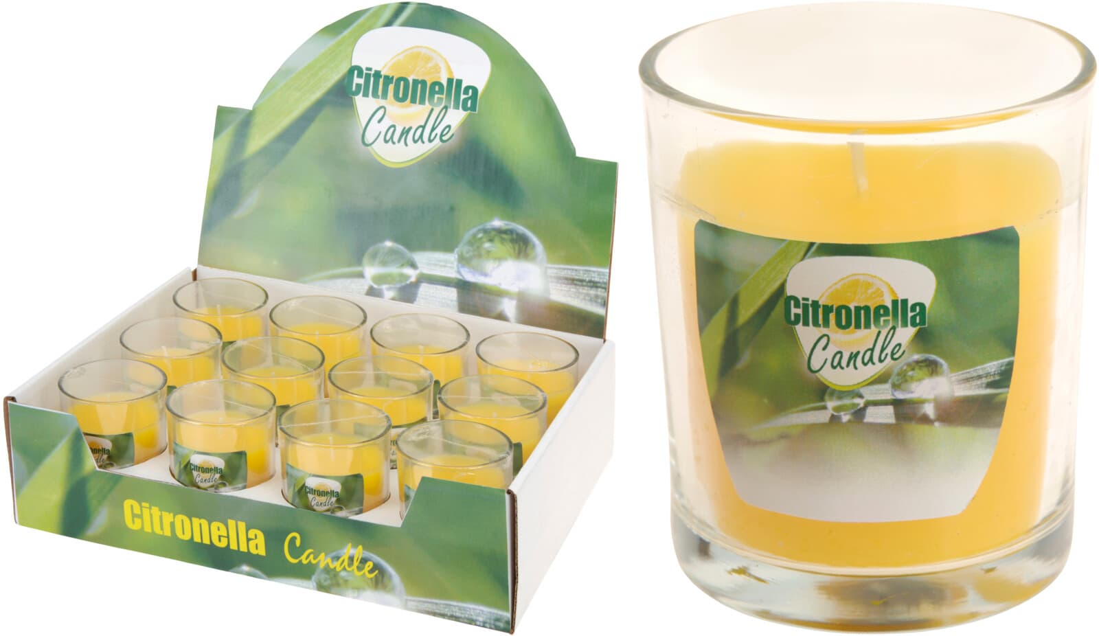 Свещ против насекоми Citronella
