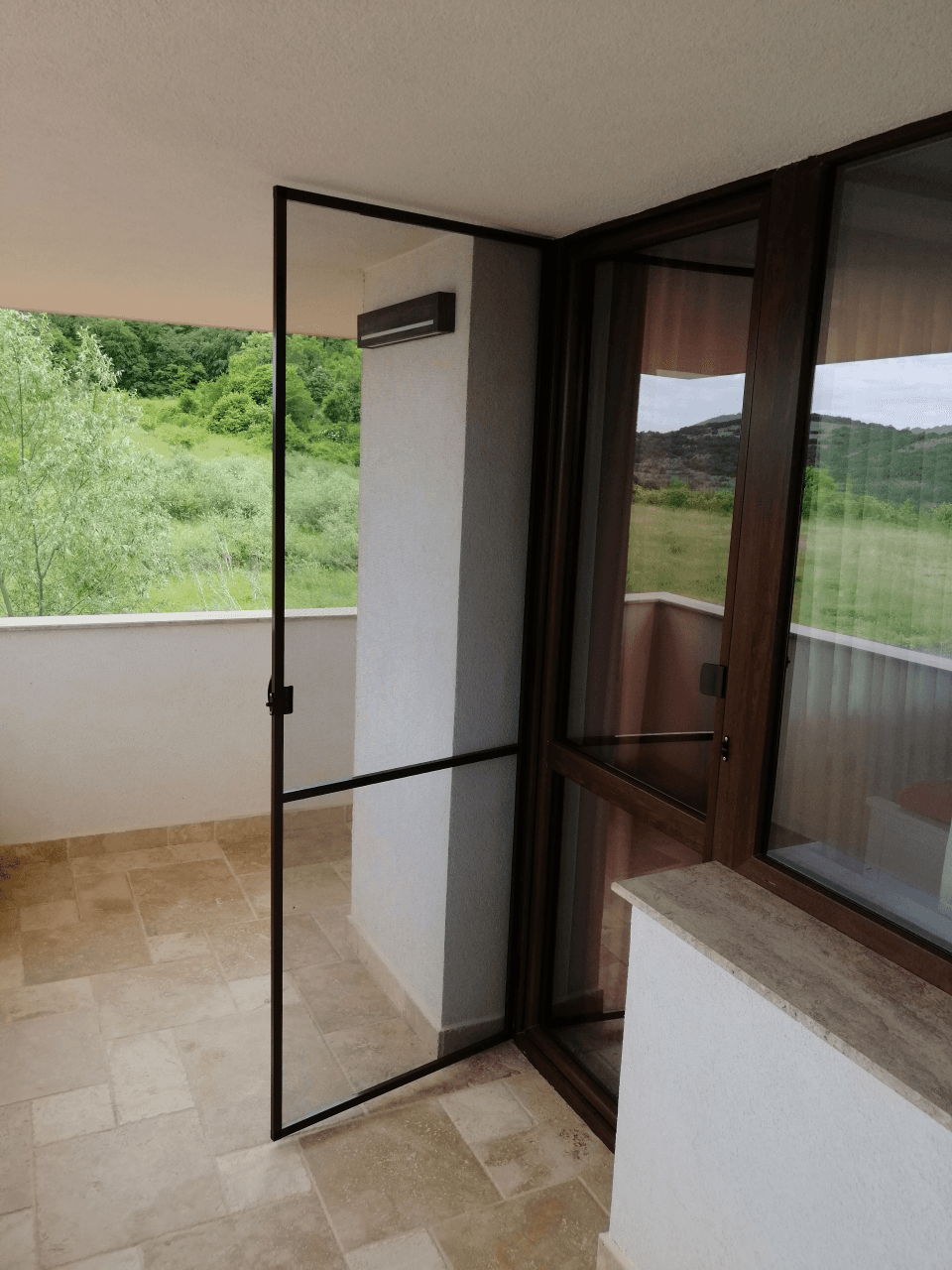 Комарник за врата Home Maister кафяв 230х75см