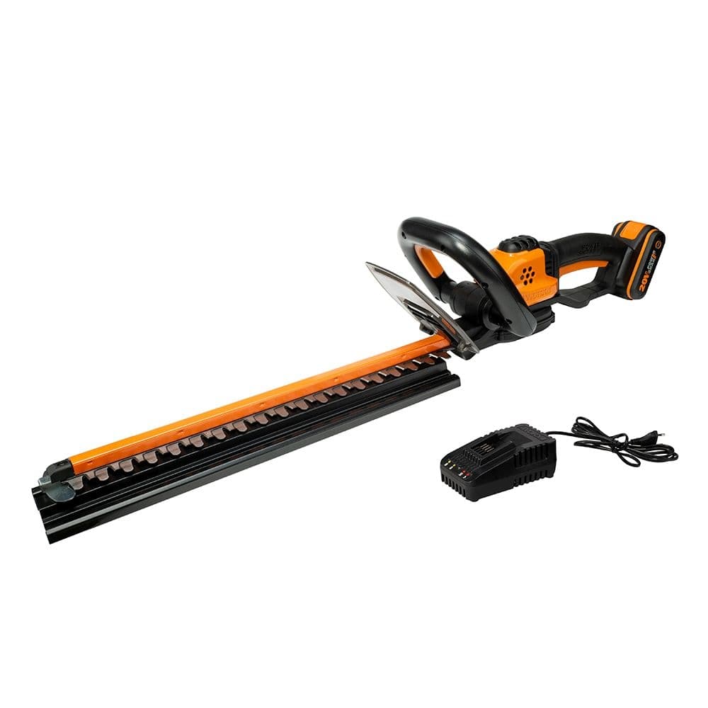 Акумулаторен храсторез Worx WG261Е Li-ion 20V 2Ah / 46см с батерия и зарядно