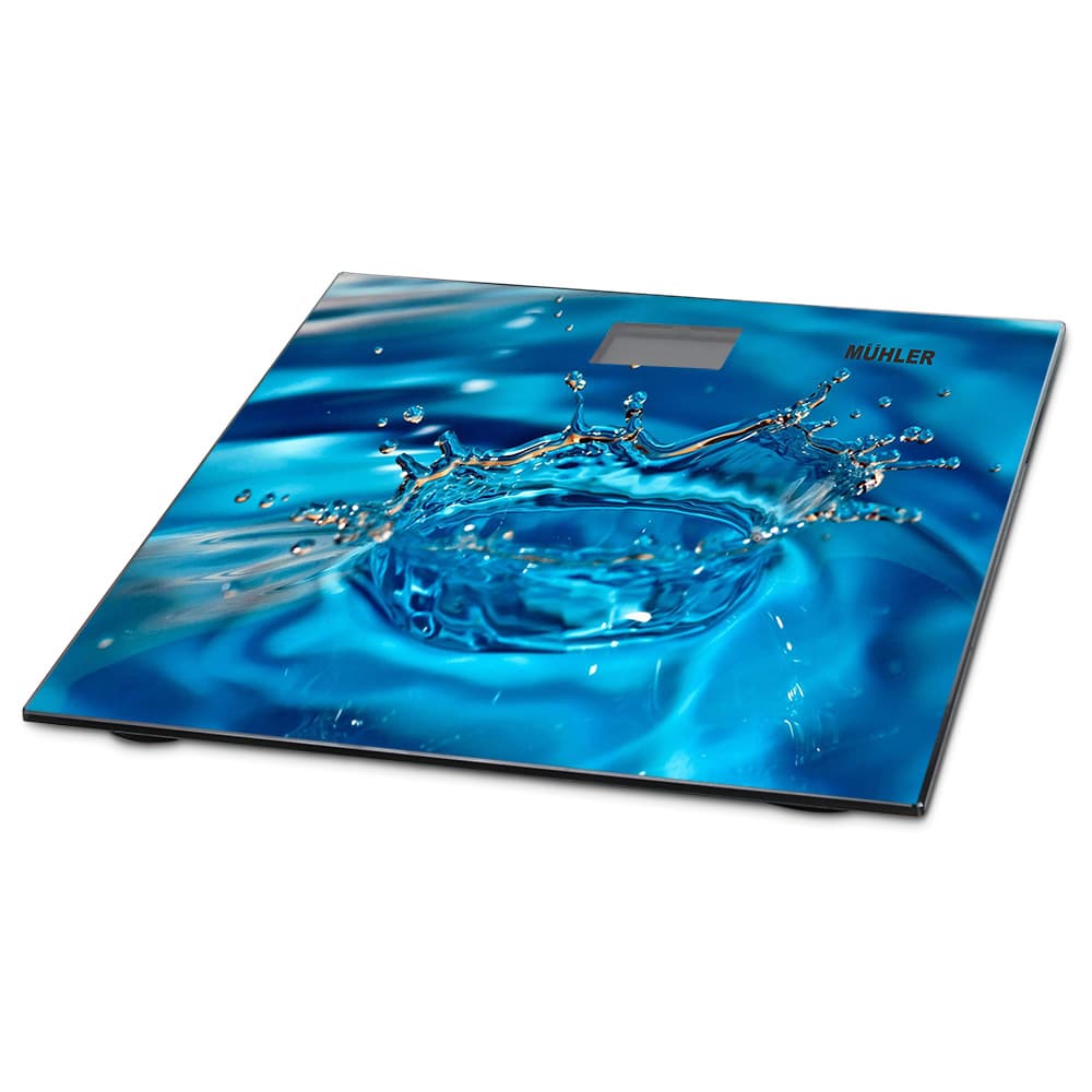 Дигитален кантар Muhler MSC-3077 Water drop / 180кг