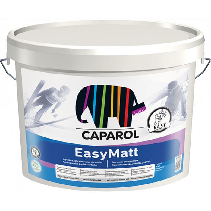 Акрилна интериорна боя Easy Mat бяла мат финиш 15л