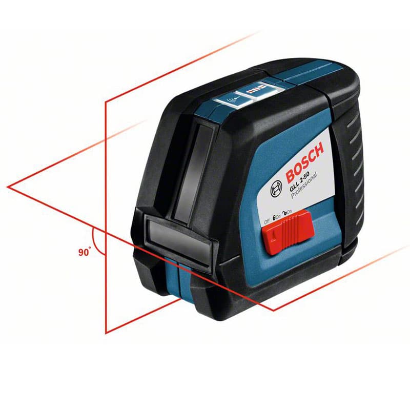 Лазер с кръстосани линии Bosch GLL 2-50 Professional
