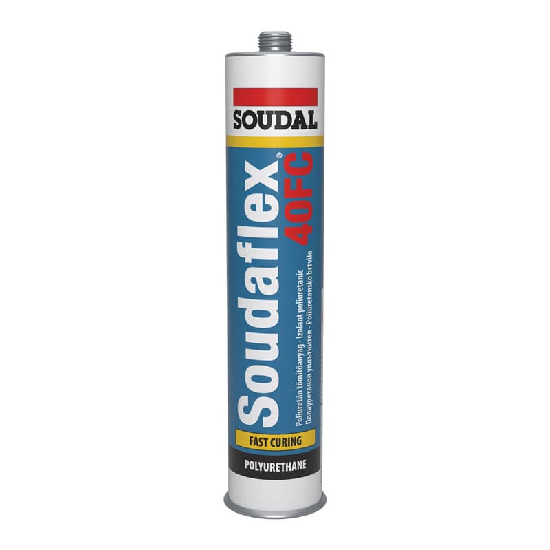 Полиуретанов уплътнител лепило Soudal Soudaflex 300мл сив