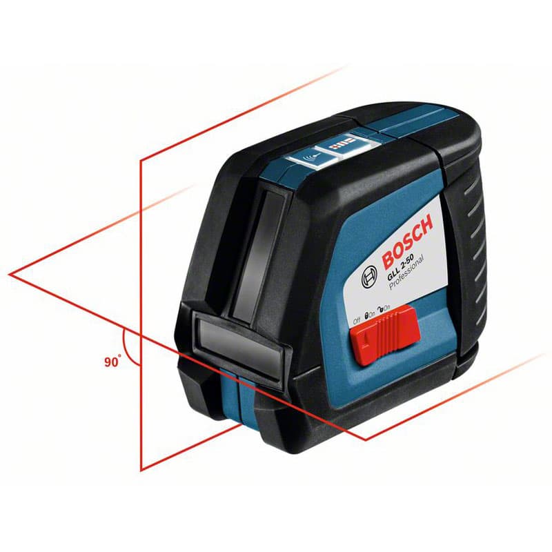 Лазер с кръстосани линии Bosch GLL 2-50 Professional