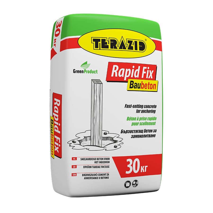 Бърз бетон Terazid Baubeton Rapid Fix 30кг