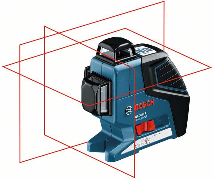 Мултифункционален линеен лазер BOSCH GLL 3-80 P Professional