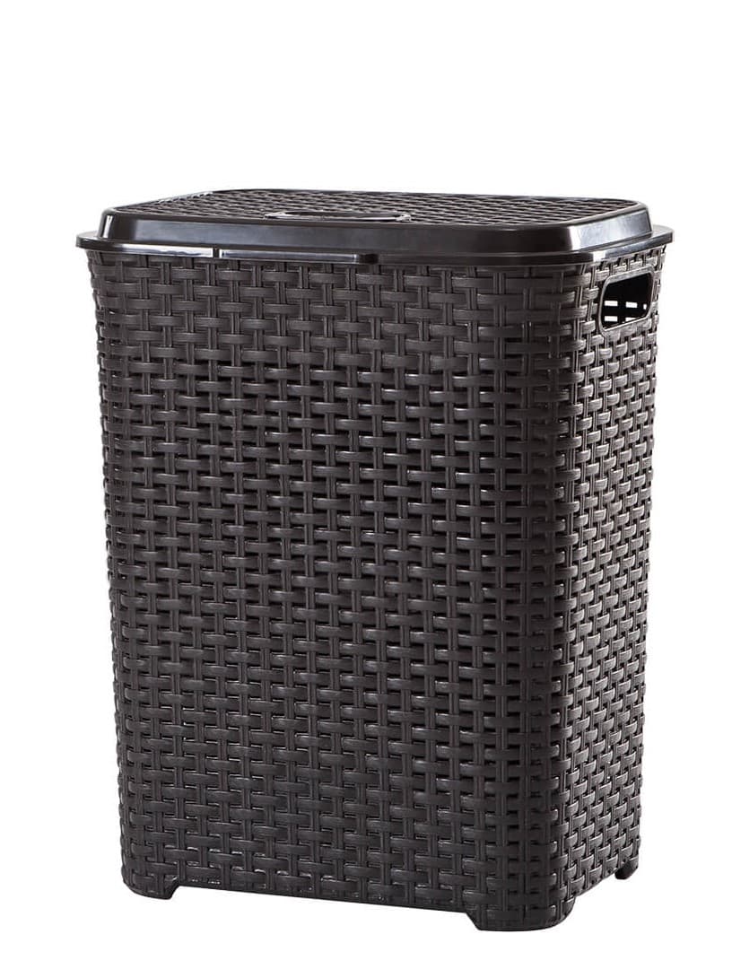 Кош за пране Rattan 40L кафяв