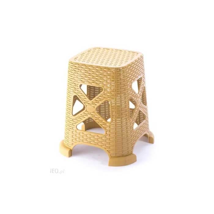 Голяма табуретка 40x40см бежова