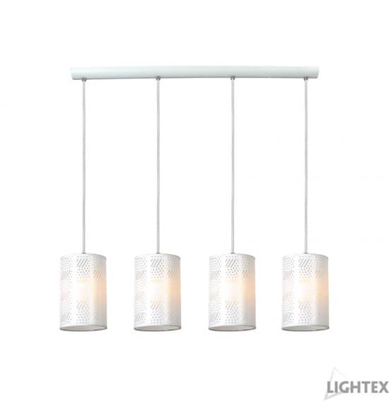 Полилей Lightex Blanka 4xE27 бял 