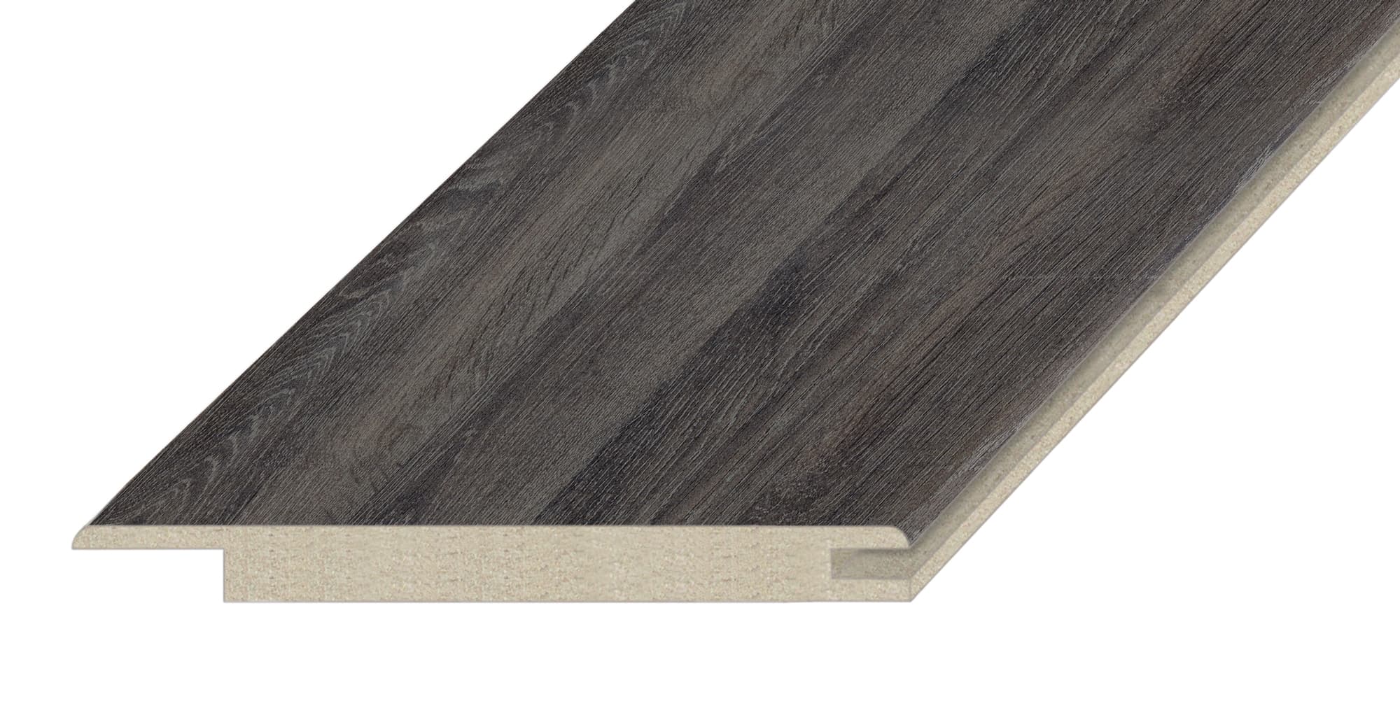 Уширение за каса MDF 7см тъмен дъб 