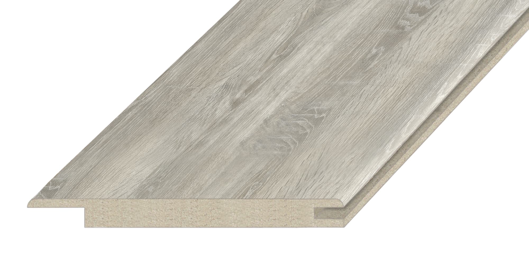 Уширение за каса MDF 7см светлосив дъб
