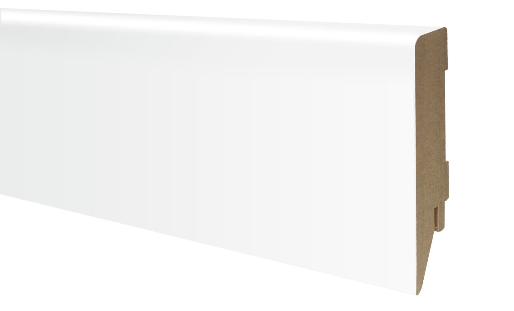 Перваз MDF white matt 80х19х2400мм