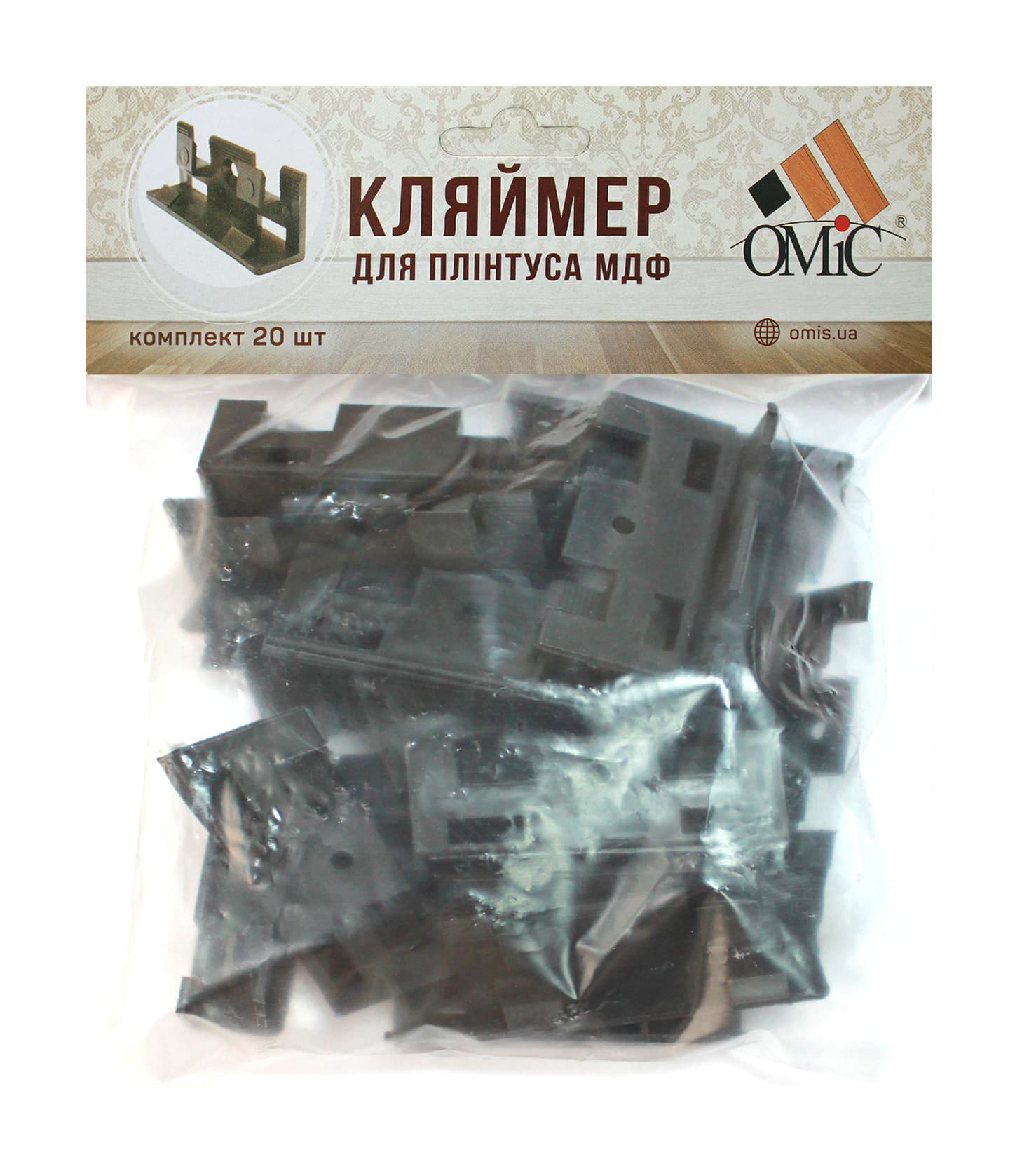 Клипс за MDF перваз 20 броя