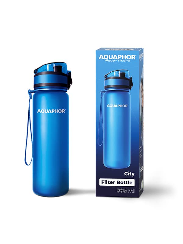 Филтрираща бутилка Aquaphor City Tritan Син 500 ml