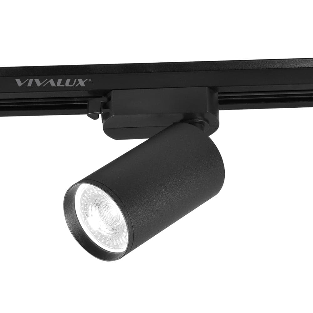 Спот за релсов монтаж Vivalux TL903 BK LUX 35W GU10 черен 