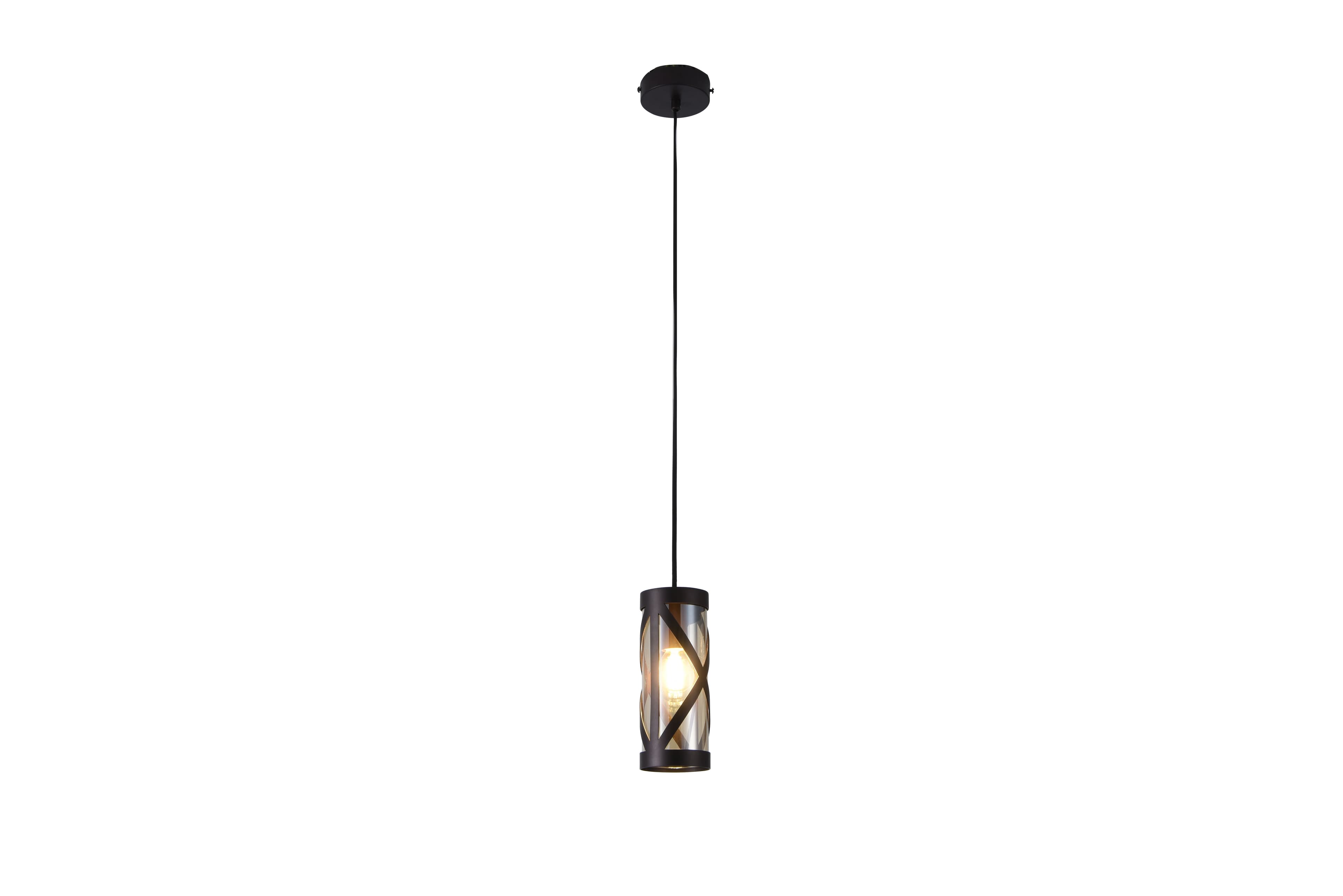 Пендел Rabalux Oberon E14 1x40W кафяв