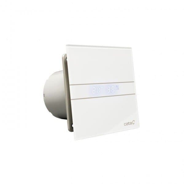 Вентилатор Cata E-100GTH бял ф100мм 