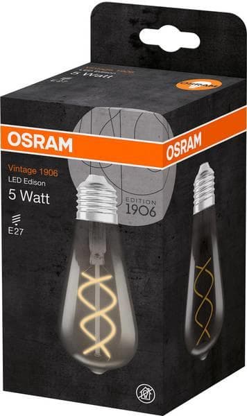 LED крушка Osram Vintage Edison E27 5W 1800K 