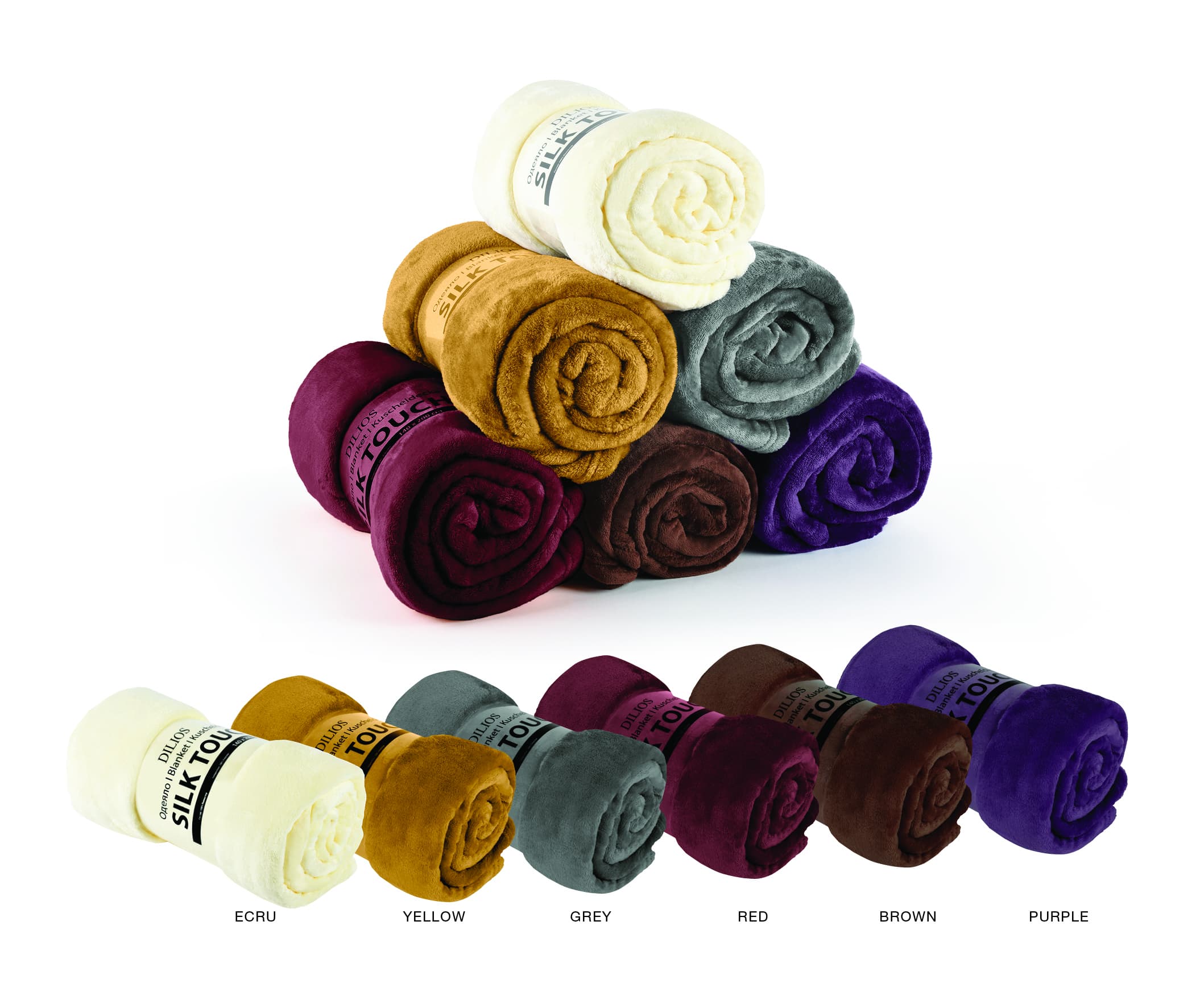 Одеяло Silk Touch 130/170см сиво