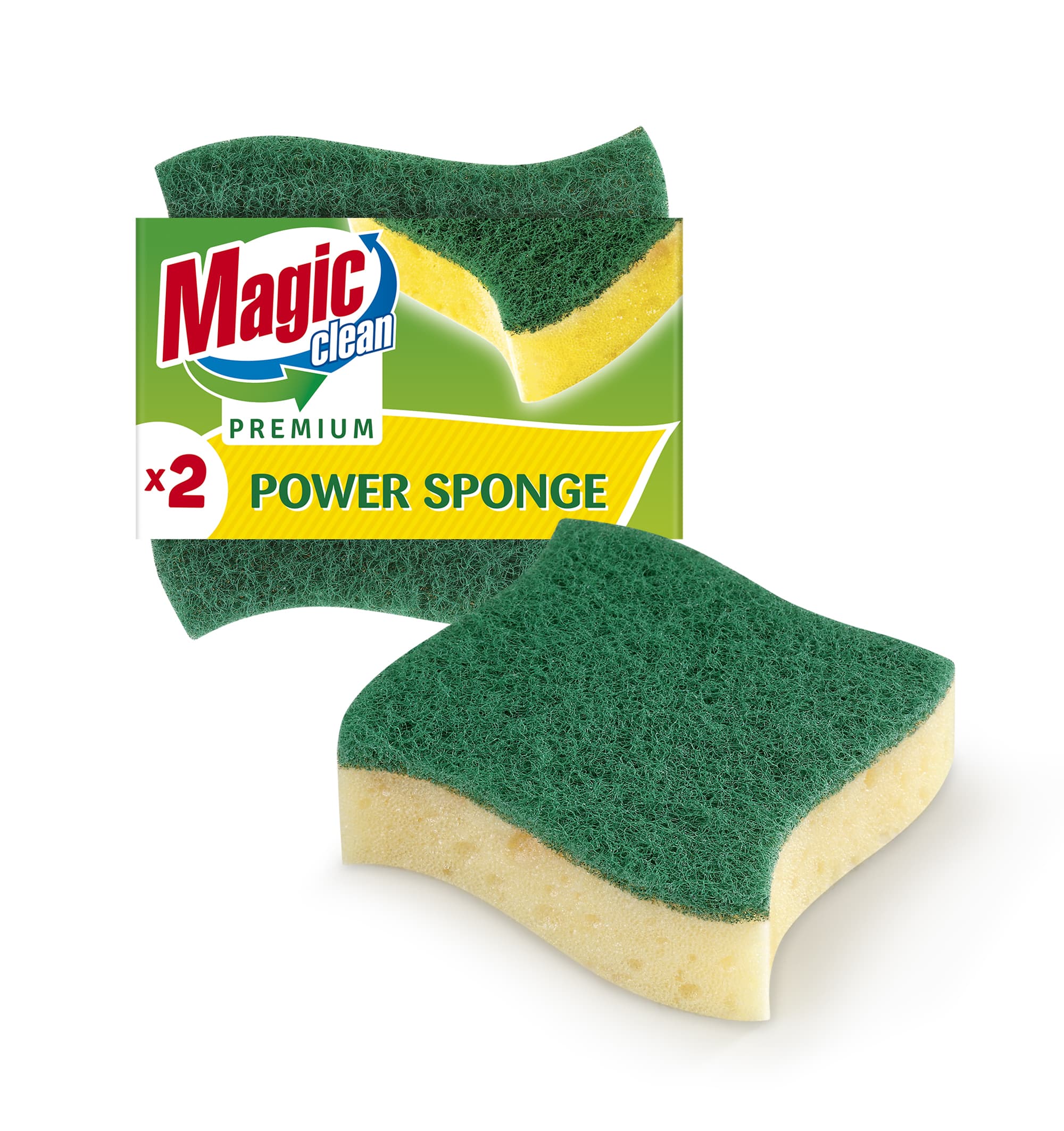 Домакинска гъба за универсална употреба Magic clean premium 2 броя