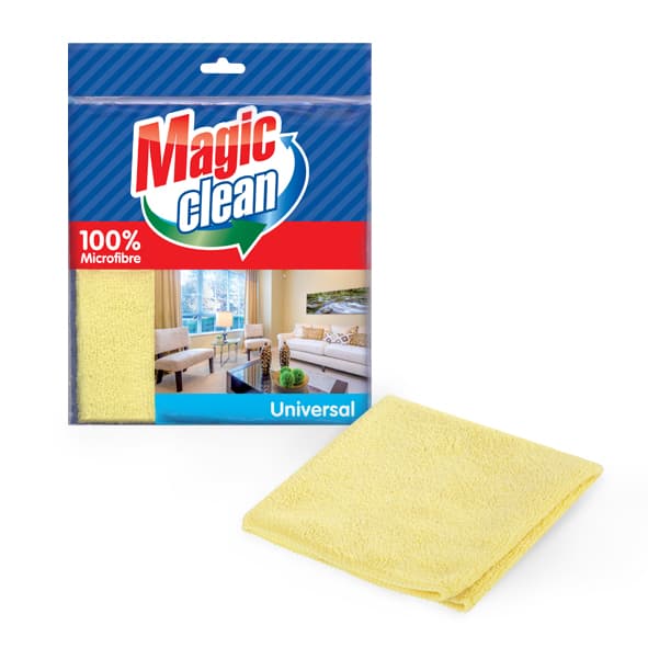 Микрофибърна кърпа Magic clean Универсална жълта