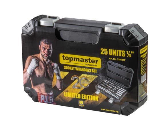 Комплект инструменти TMP Limited Edition 25 части 1/4"