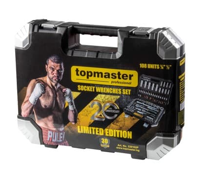 Комплект инструменти TMP Limited Edition 108 части 1/4"&1/2"