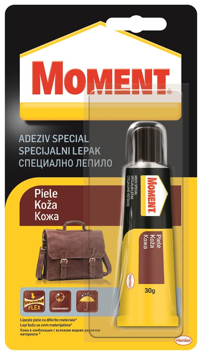 Специално лепило за кожа Moment Leather 30 мл