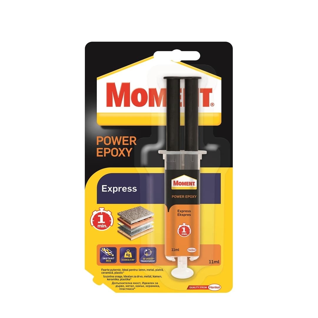 Двукомпонентно епоксидно лепило Moment Power Epoxy 11мл