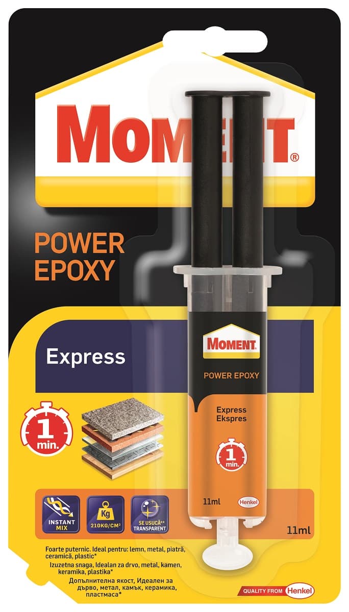 Двукомпонентно епоксидно лепило Moment Power Epoxy 11мл