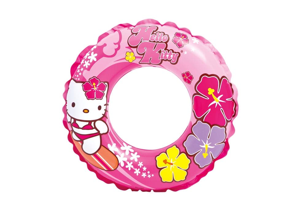 Надуваем пояс Intex Hello Kitty