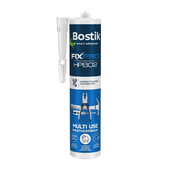 Хибридно лепило и уплътнител Bostik HP802