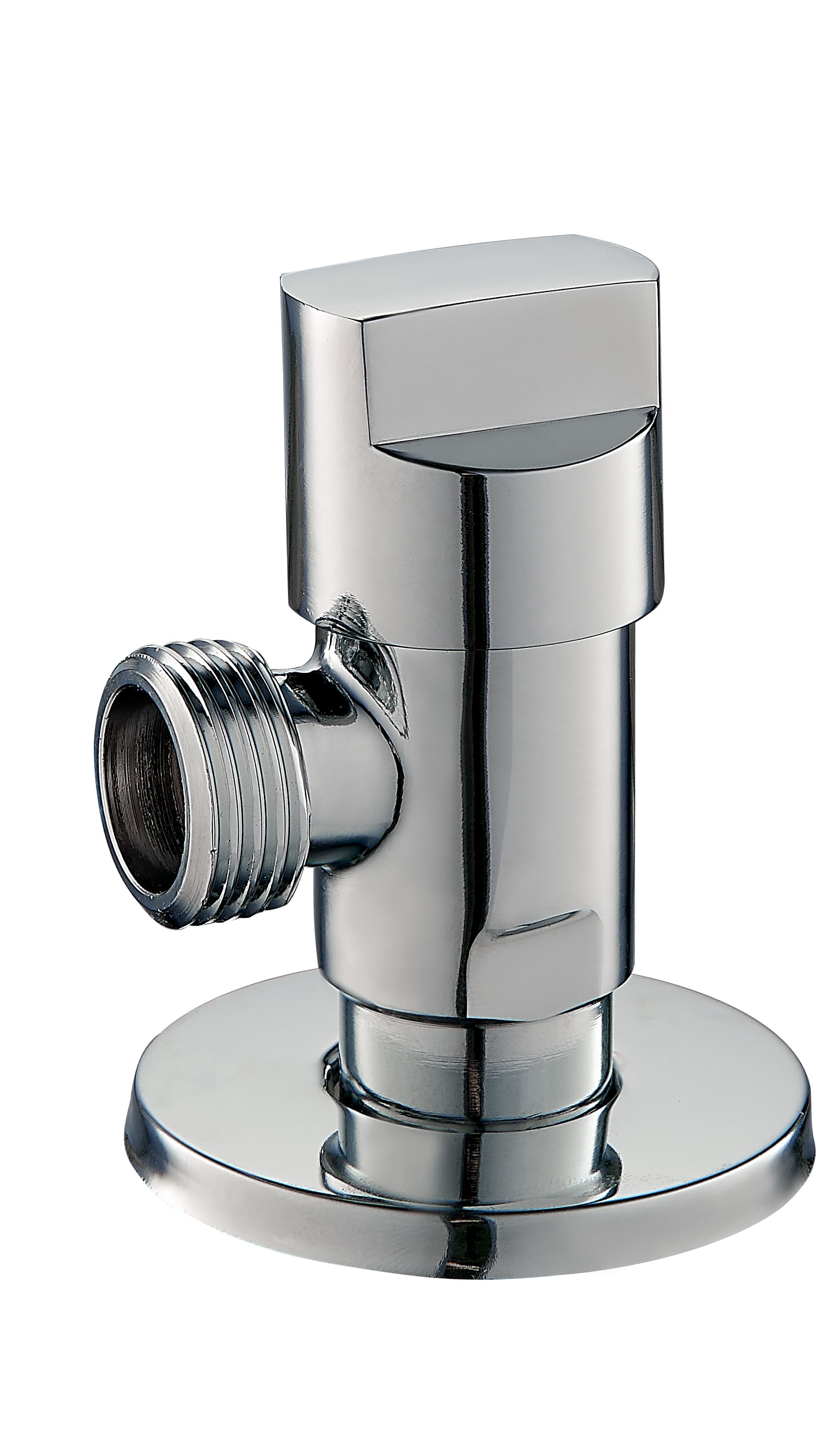 Ъглов кран с керамичен механизъм 1/2" х 3/4" модел 1013
