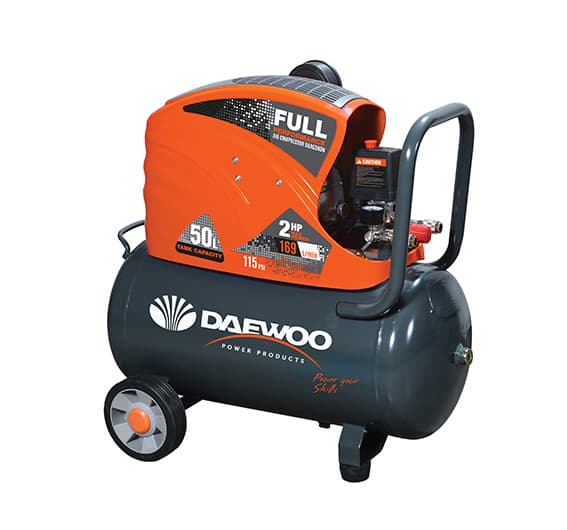 Бутален компресор Daewoo 2HP/1.5kW / 50л директно куплиране