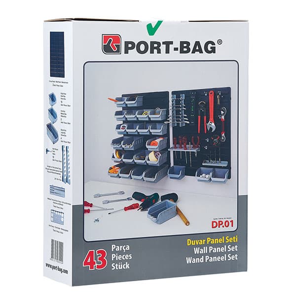 PVC панел 59х2х84 + стифиращи контейнери