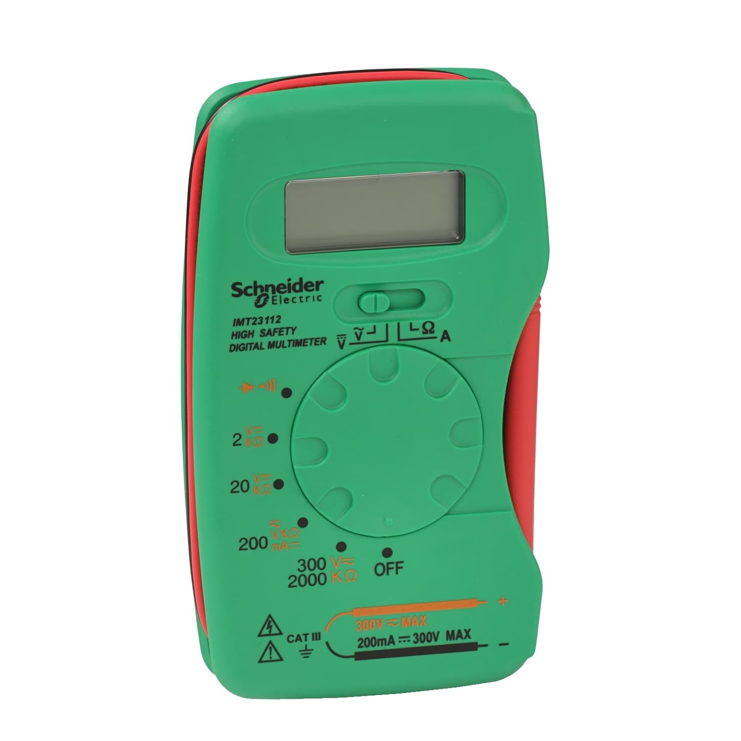 Компактен дигитален мултицет 220mA DC / AC/DC 2-300V кат.III