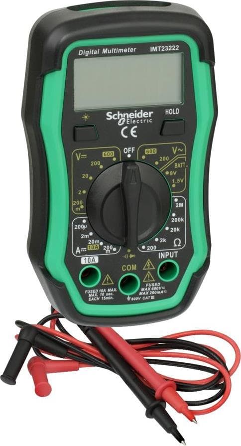 Дигитален мултицет 0.2mA-10A DC / AC/DC 200-600V кат.III 