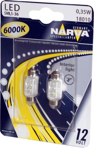 LED крушка Narva SV8.5 / 0.35W 