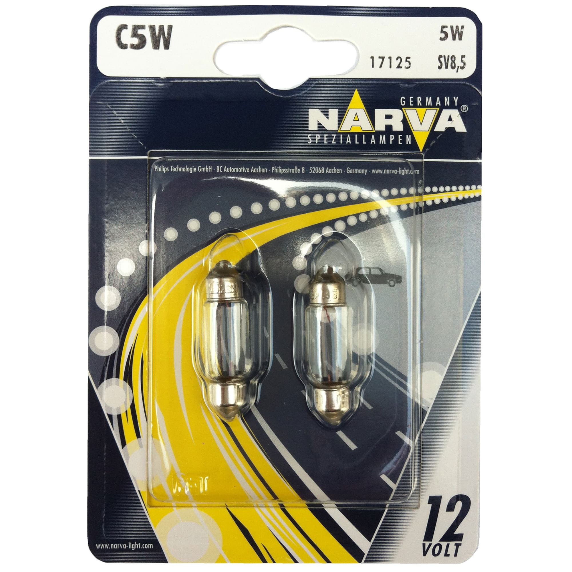 Крушка Narva 12V C5W SV8.5